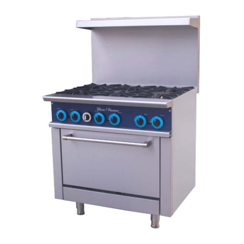 Blue Flame BFR-24-4 User manual