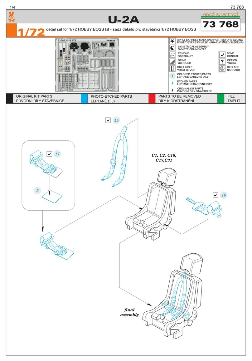 Eduard U-2A quick start guide Eduard U-2A quick start guide