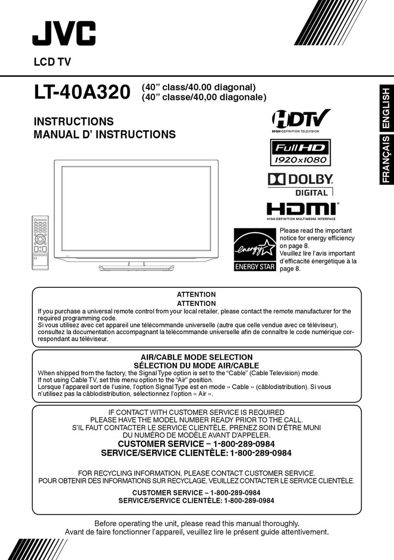 JVC LT-40A320 User manual