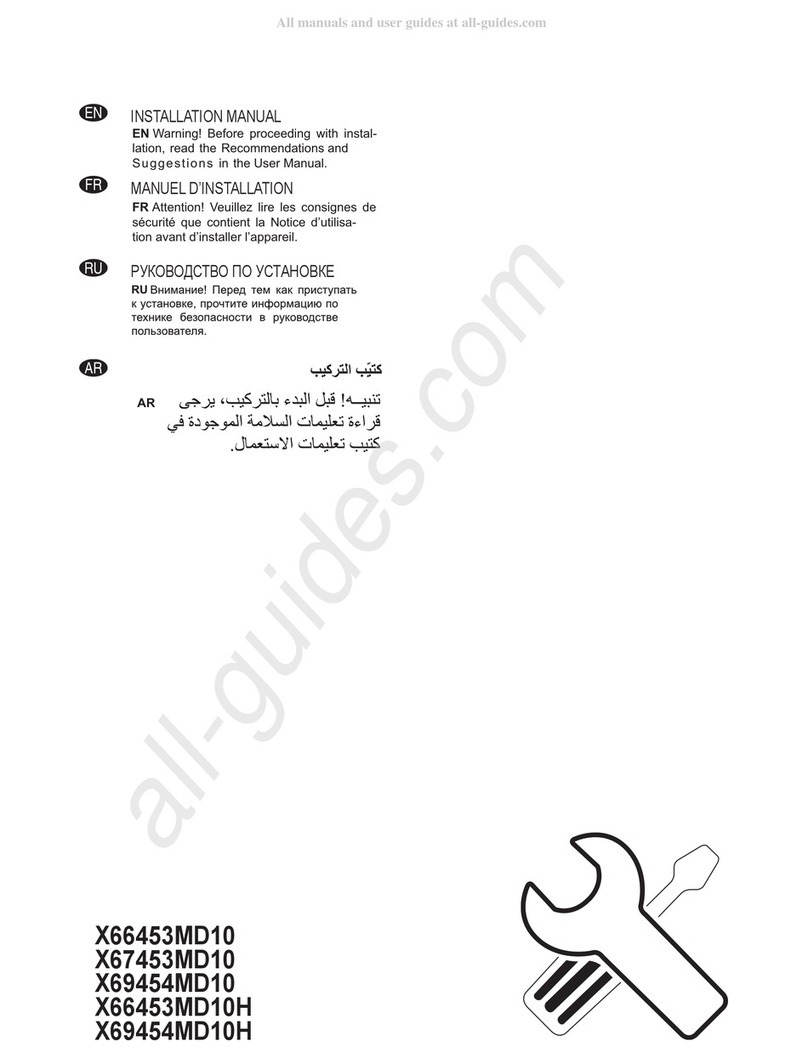 AEG X67453MD10 User manual