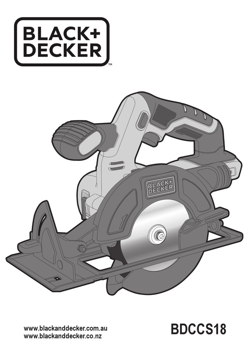 Black & Decker BDCCS18C1 Original instructions