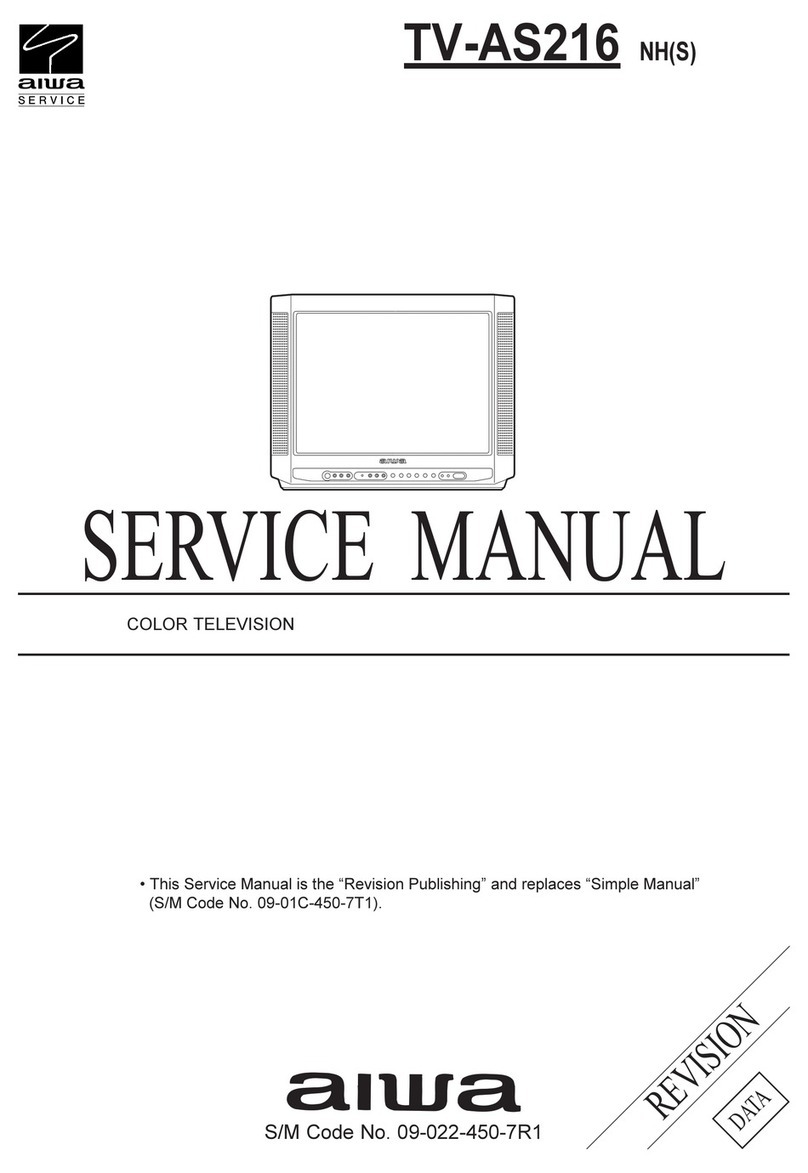 Aiwa TV-AS216NH NH User manual