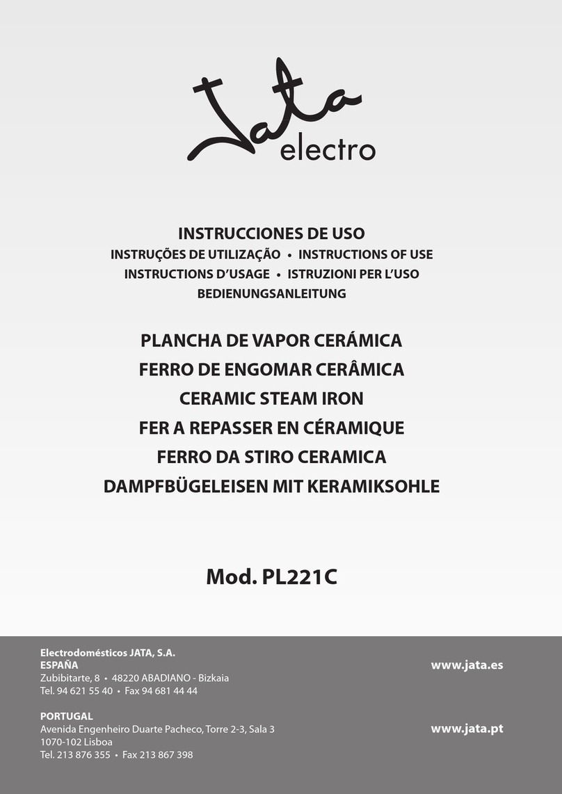 Jata electro PL221C Instructions of use Jata electro PL221C Instructions of use