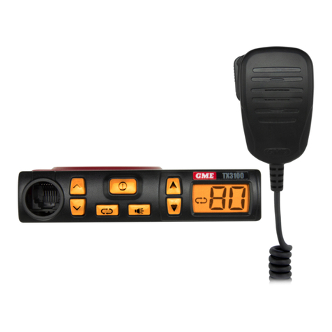 GME TX3100VP User manual