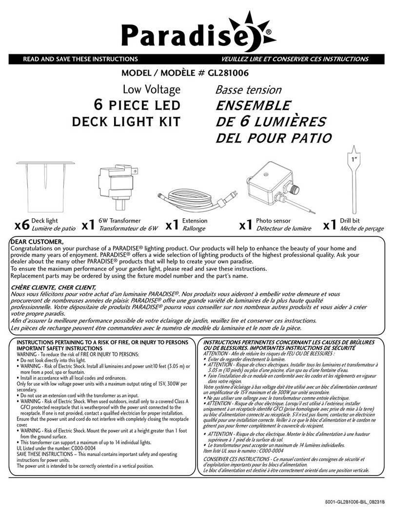 Paradise Datacom GL281006 User manual