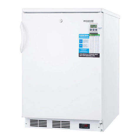 Summit Accucold FF7LBIVAC User manual