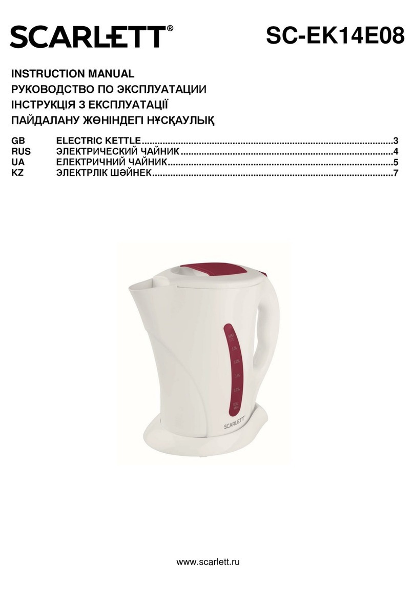 Scarlett SC-EK14E08 User manual