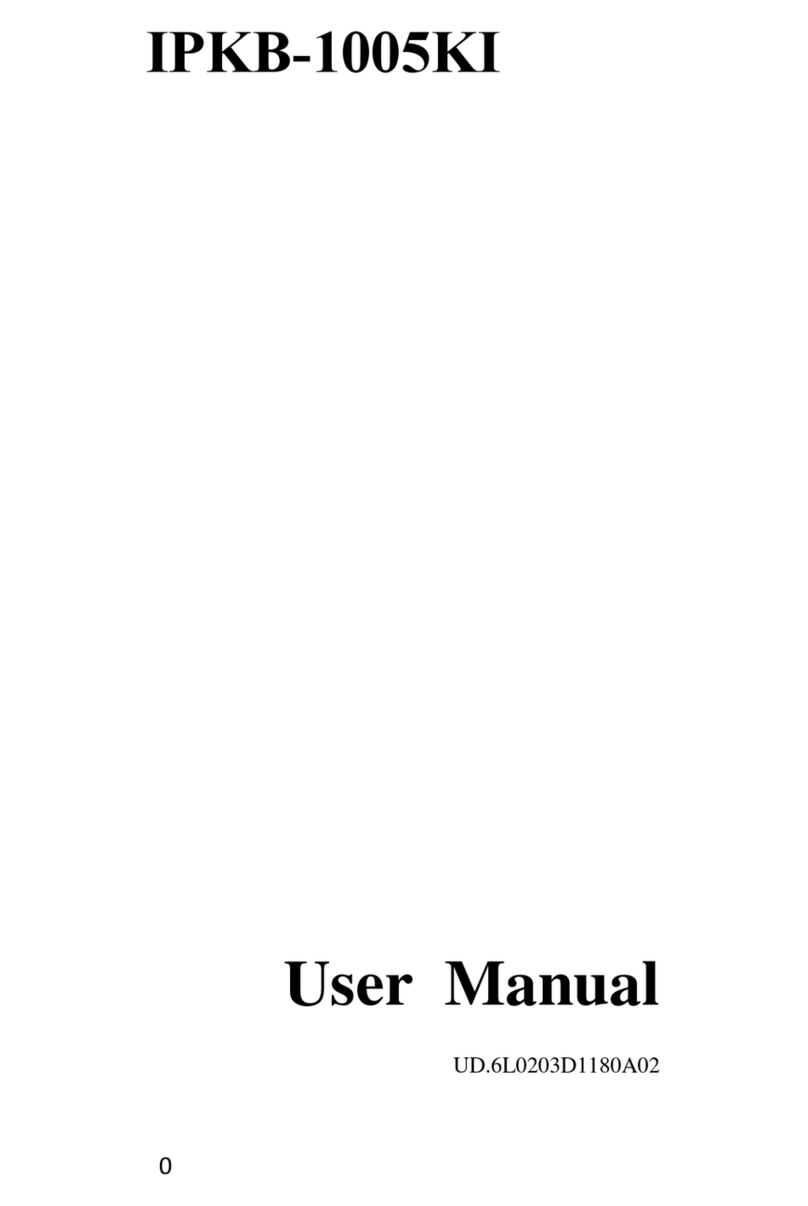 Securitytronix IPKB-1005KI User manual