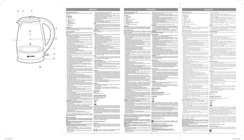 Vitek VT-7081 User manual
