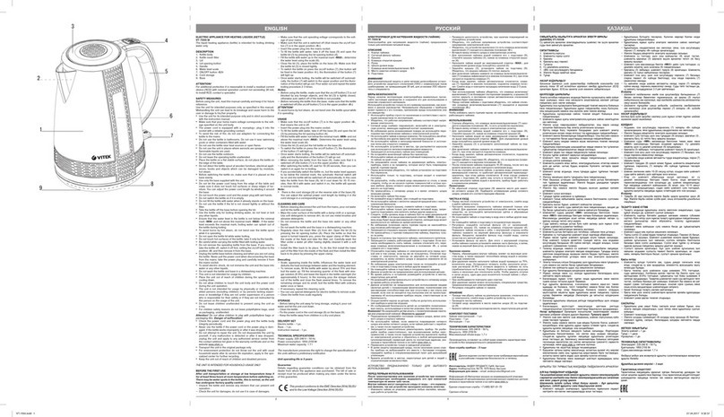 Vitek VT-7055 W Manual instruction