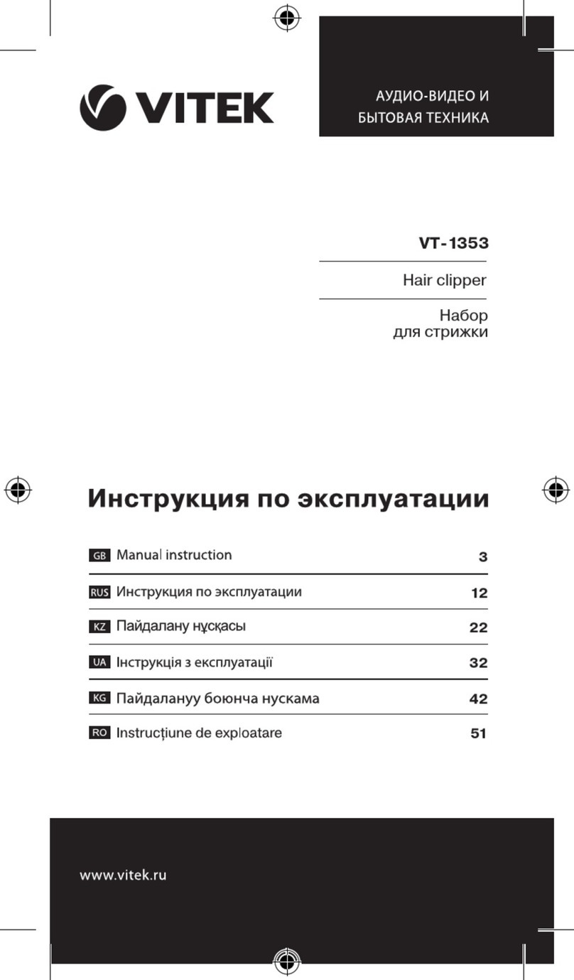 Vitek VT-1353 Manual instruction