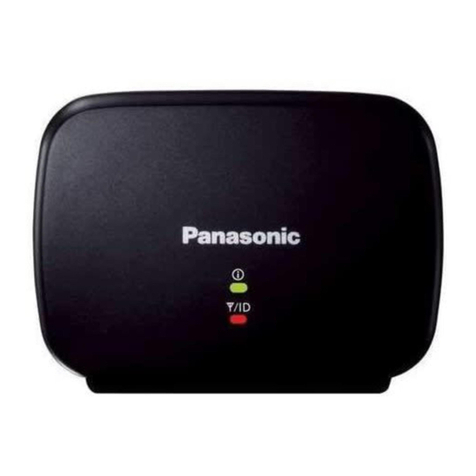 Panasonic KX-TGA407B User manual