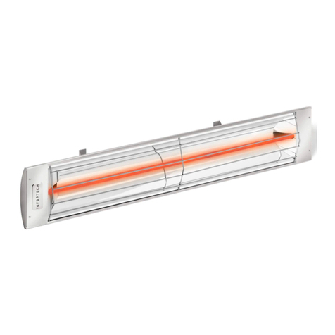 Infratech CD Series Installation, use & care manual
