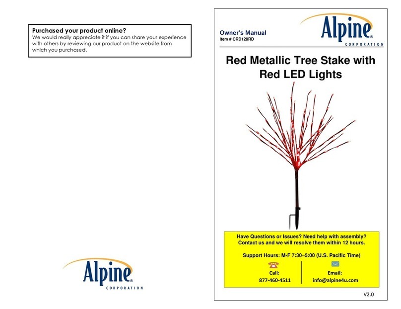 Alpine CRD128RD User manual