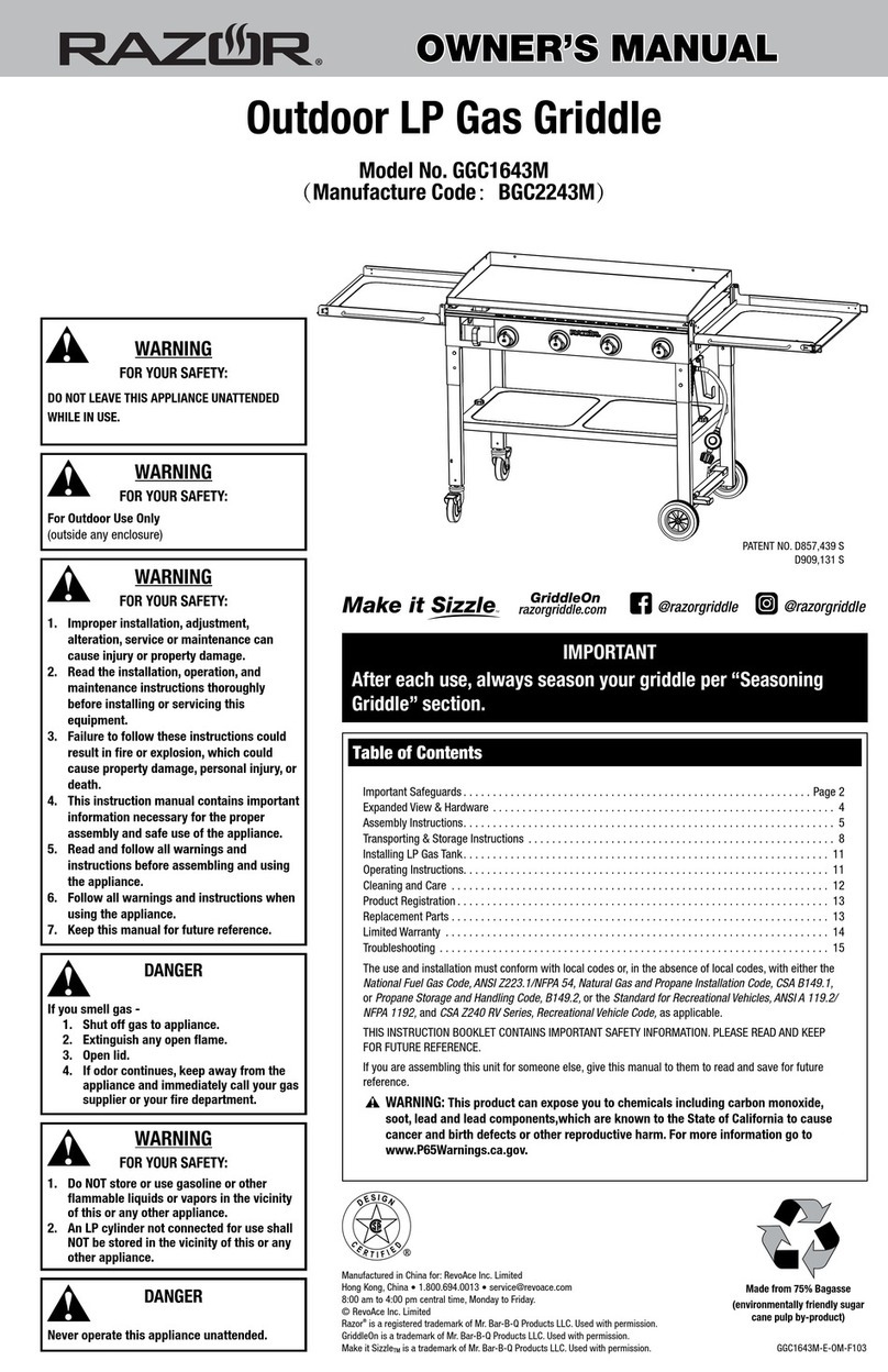 Razor BGC2243M owner's manual