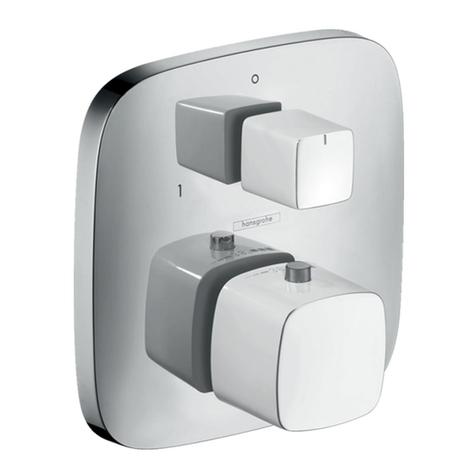 Hans Grohe PuraVida 15775 1 Series Installation instructions / warranty