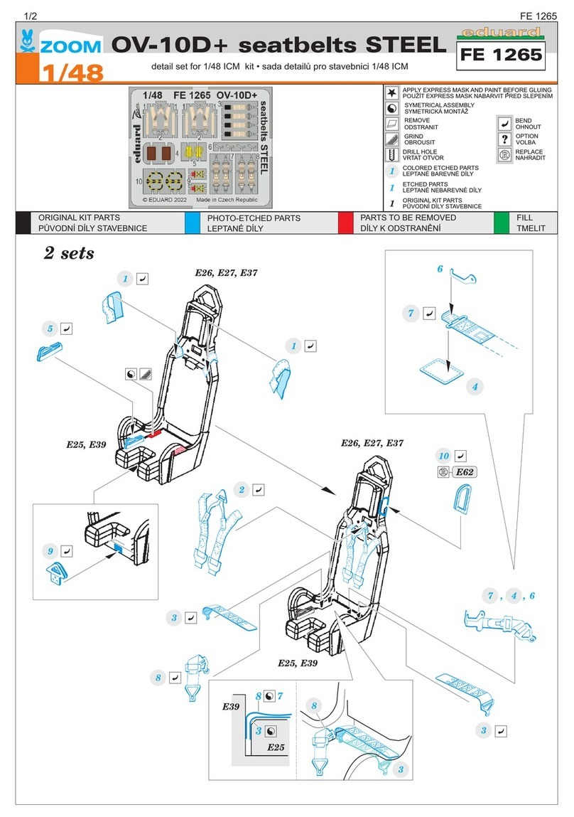 Eduard ZOOM OV-10D+ quick start guide