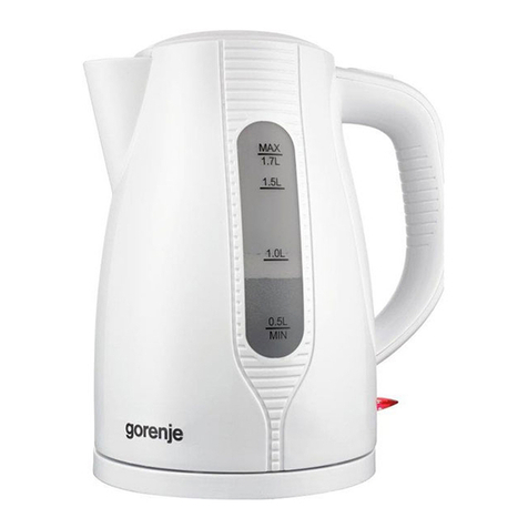 Gorenje K 17 WII instruction manual