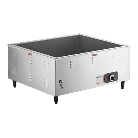 Nemco Mini Steam table Series Manual