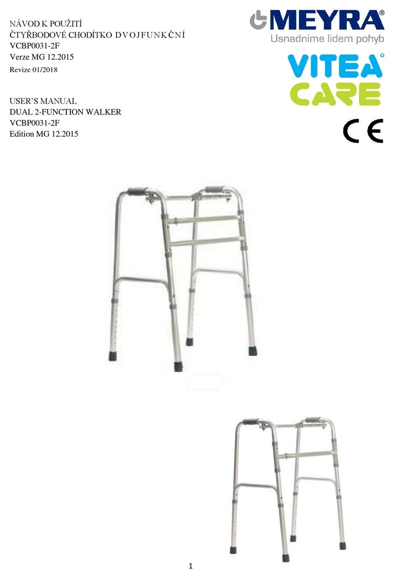 Meyra VITEA CARE VCBP0031-2F user manual