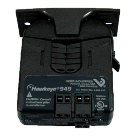 Veris Industries Hawkeye 949 installation guide