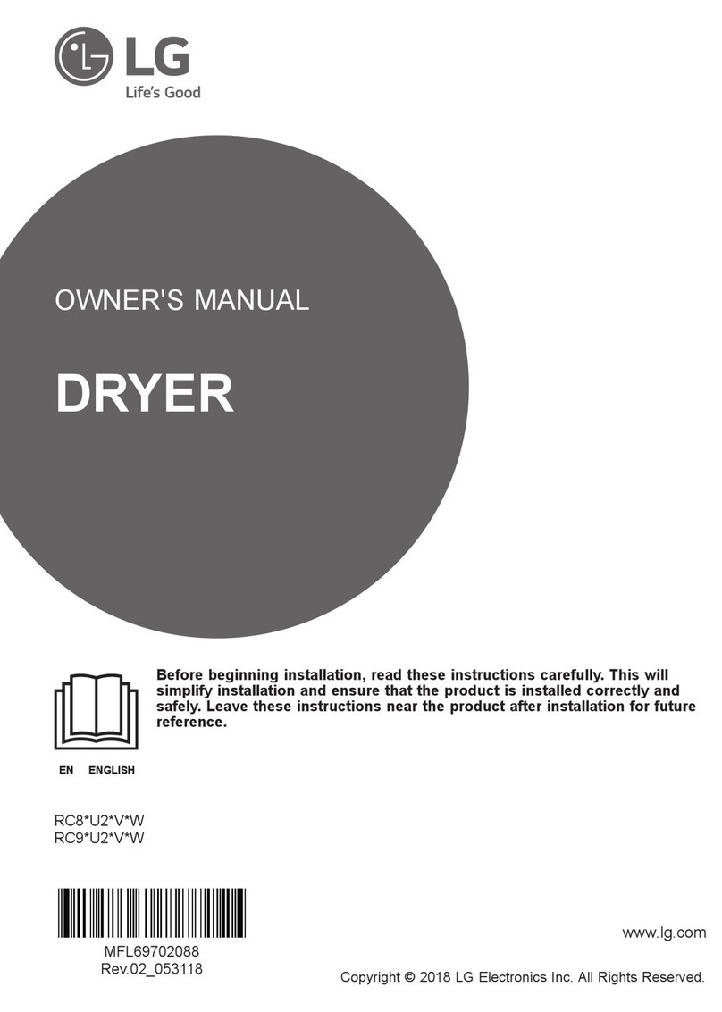 LG RC8 U2 V W Series User manual