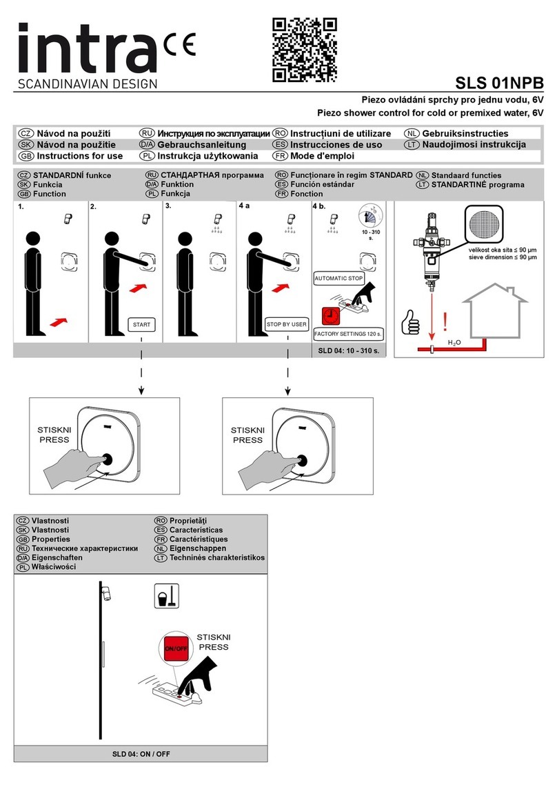 Intra Piezo SLS 01NPB User manual