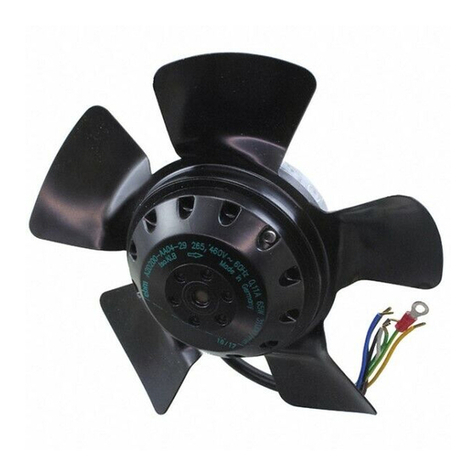 Ebmpapst A2D200-AA04-29 User manual