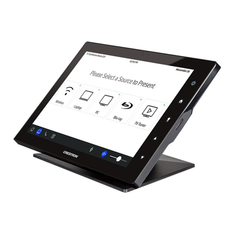 Crestron TSW-1060-B-S quick start