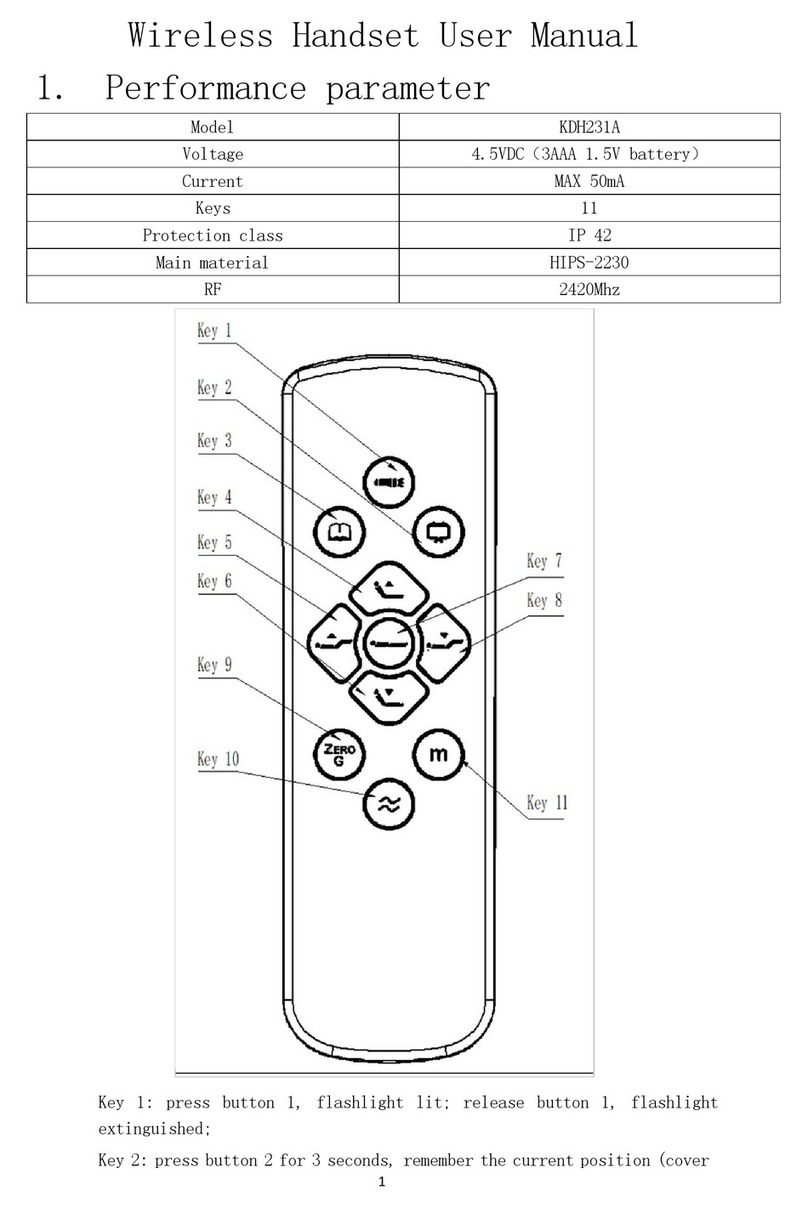 Kaidi KDH231A user manual