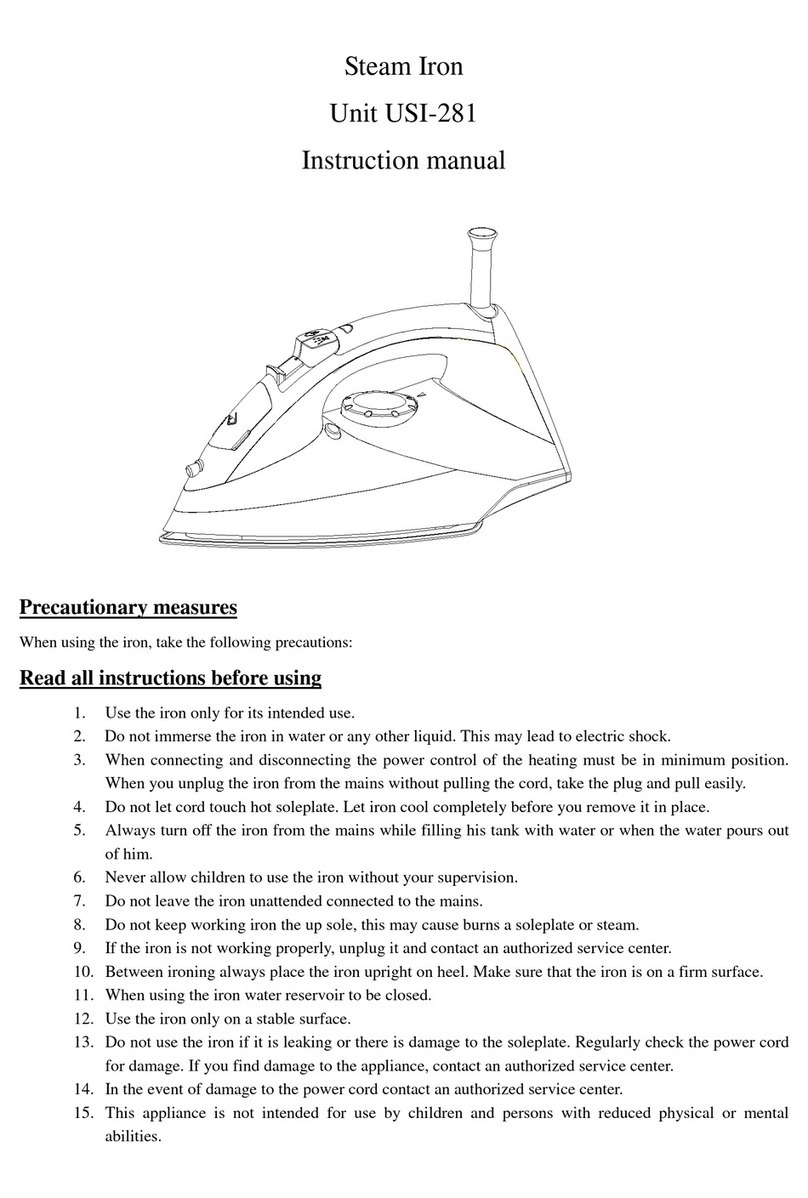 Unit USI-281 instruction manual