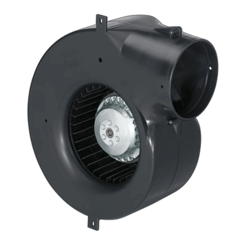 Ebmpapst G2E140-NL33-01 User manual