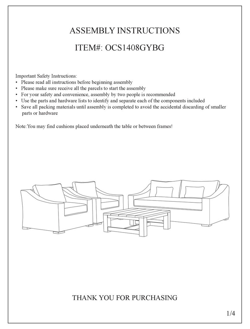 Bestsign OCS1408GYBG User manual