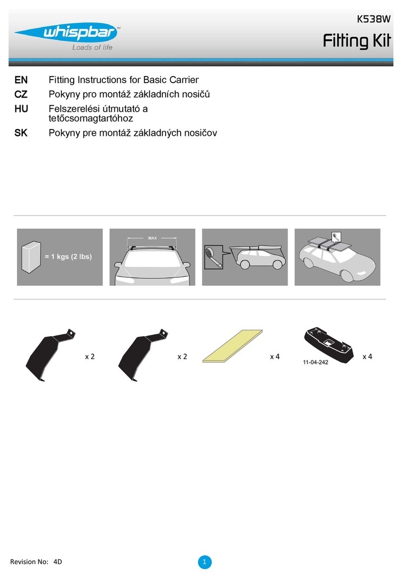 Whispbar K538W User manual