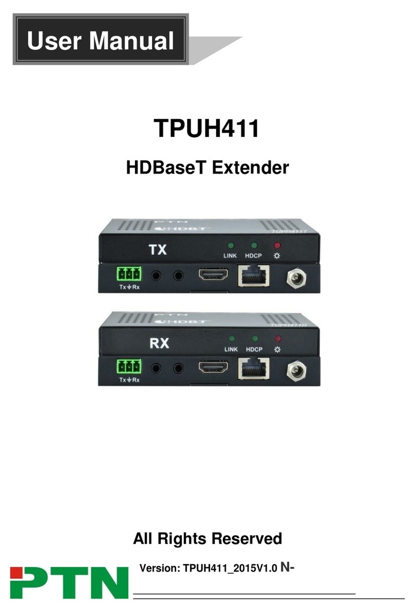 PTN TPUH411T user manual