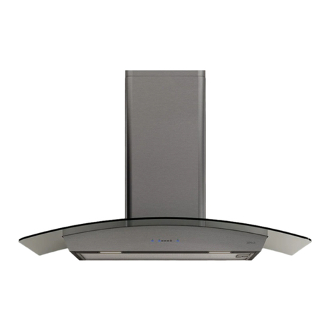 Zephyr Essentials Ravenna ZRV-E30AGC Use, care and installation guide