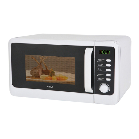 Gallet FMOEG 204W User manual