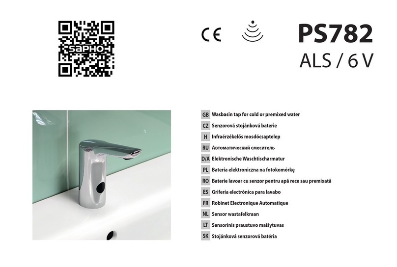 Sapho PS782 Instructions for use