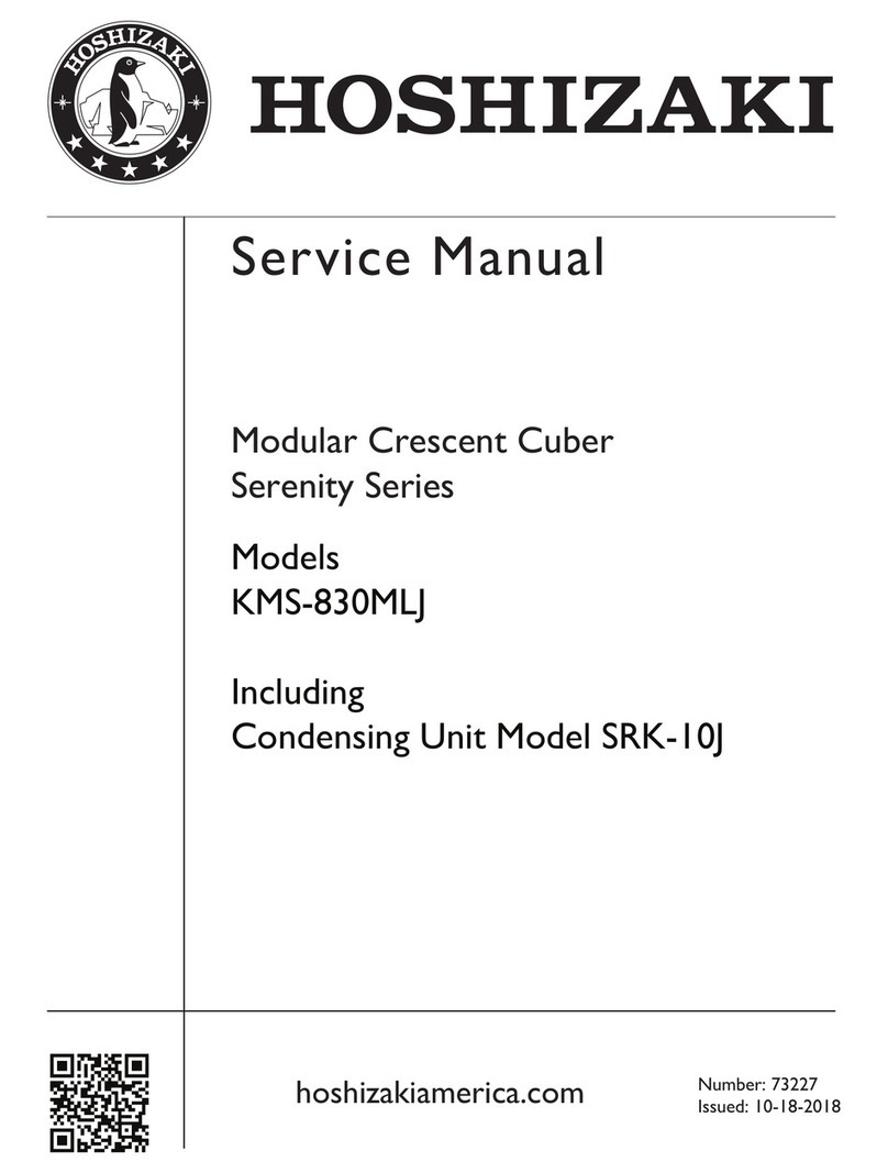Hoshizaki SRK-10J User manual
