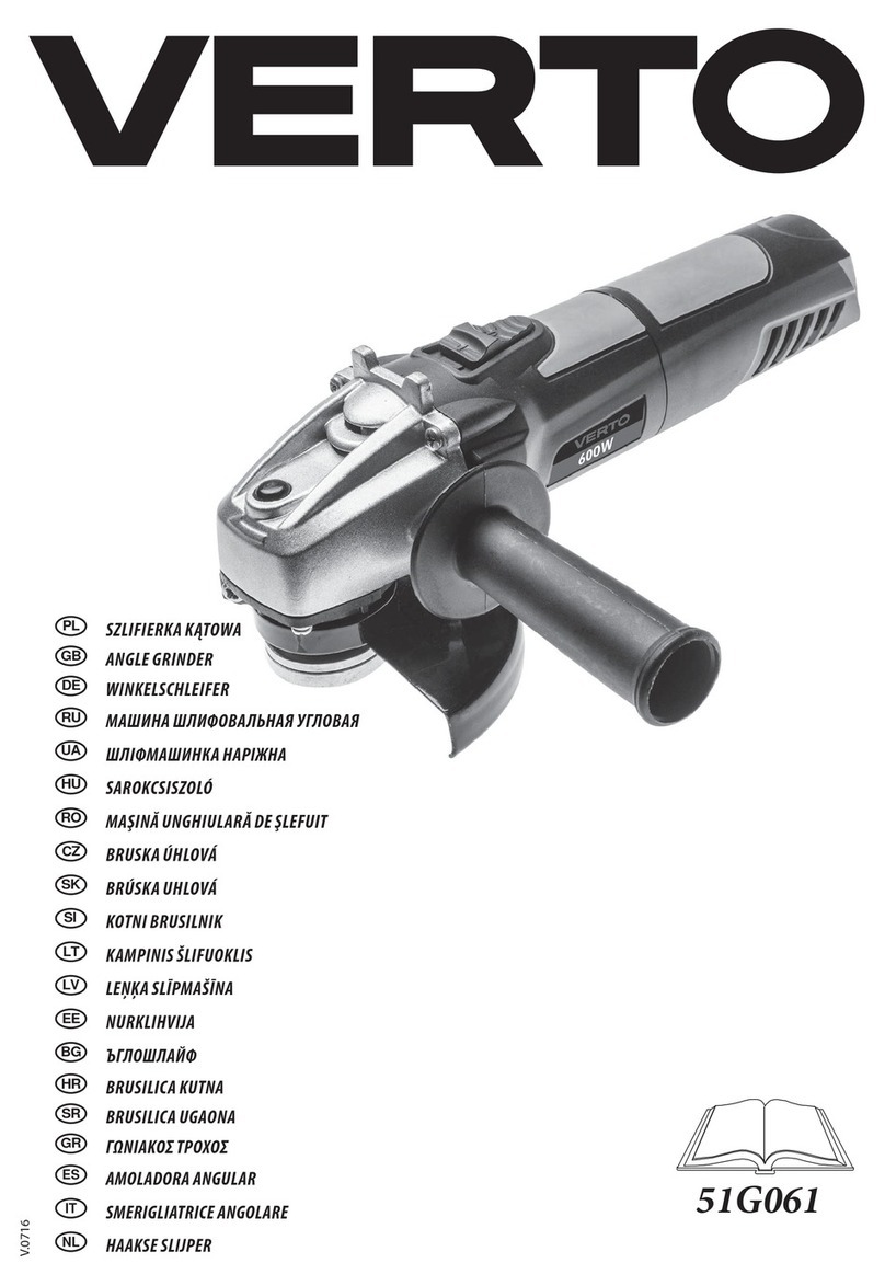 VERTO 51G061 instruction manual