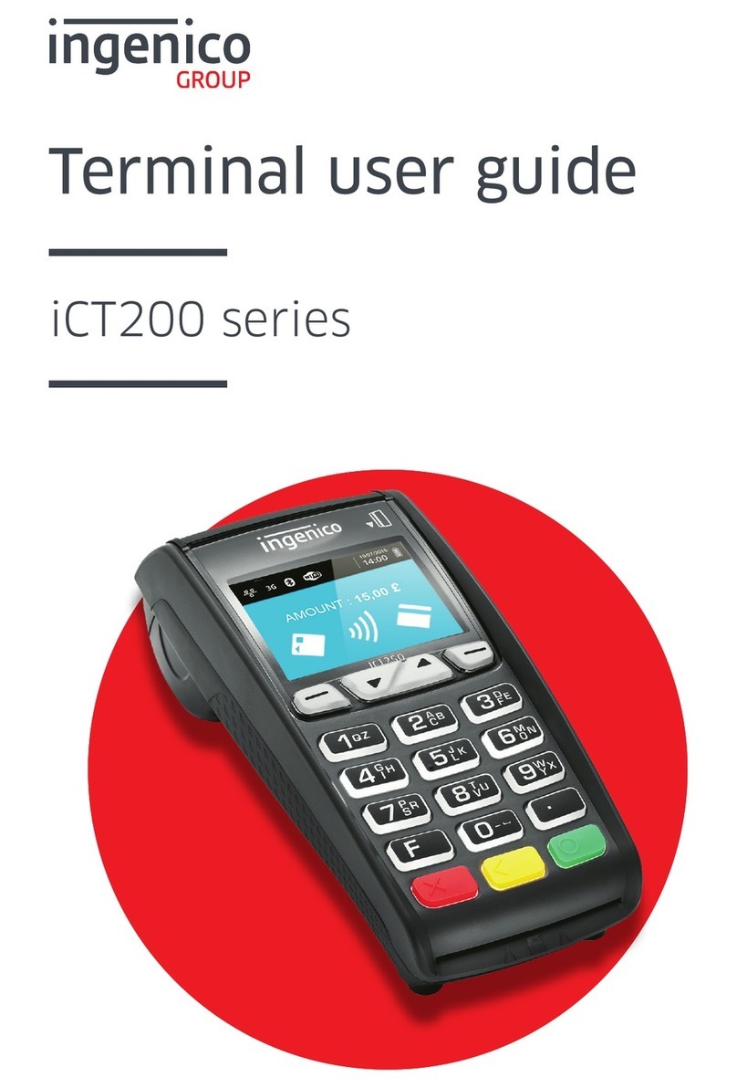Ingenico iCT 200 Series User manual
