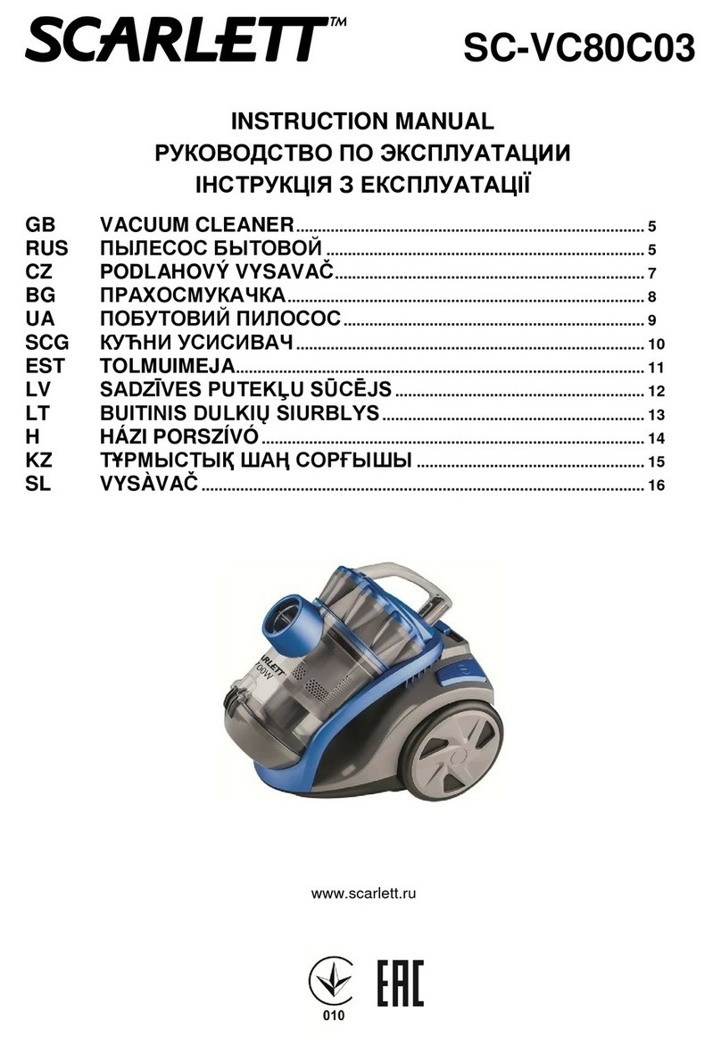 Scarlett SC-VC80C03 instruction manual