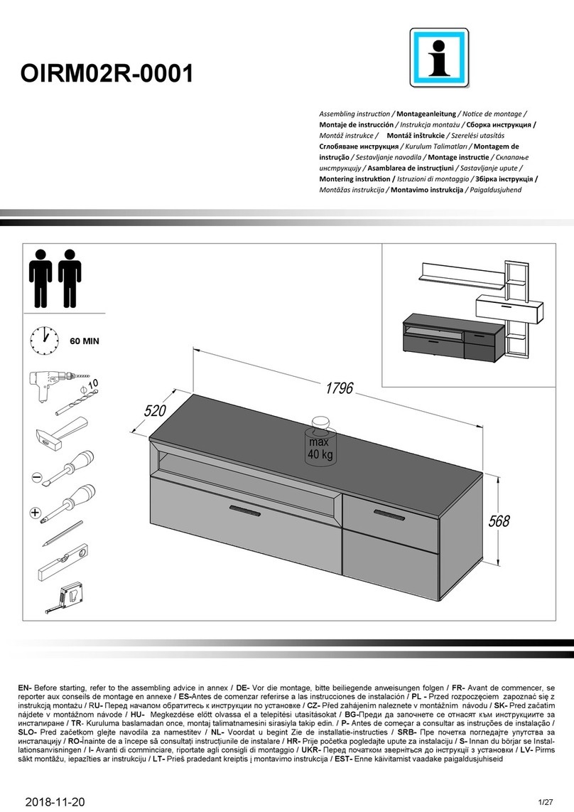 Forte OIRM02R-0001 User manual
