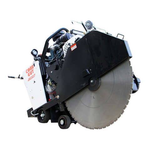 Diamond Products CORE CUT CC9074DK Operator's manual Diamond Products CORE CUT CC9074DK Operator's manual