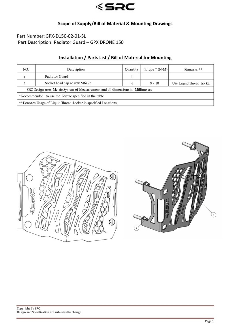 SRC GPX-D150-02-01-SL Installation