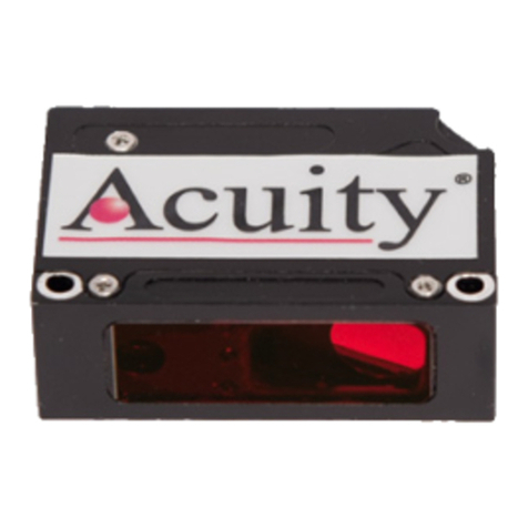 Acuity AR100 Super Compact Laser Sensor User manual Acuity AR100 Super Compact Laser Sensor User manual