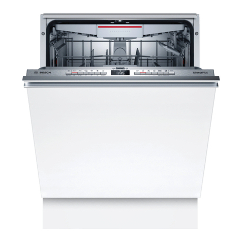 Bosch SMV4ECX26E User manual Bosch SMV4ECX26E User manual