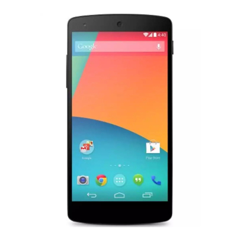 LG Nexus 5 User manual