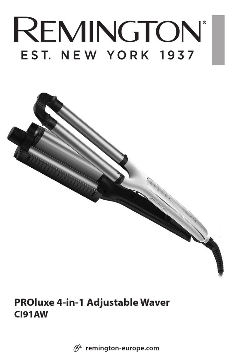 Remington PROluxe CI19AW User manual