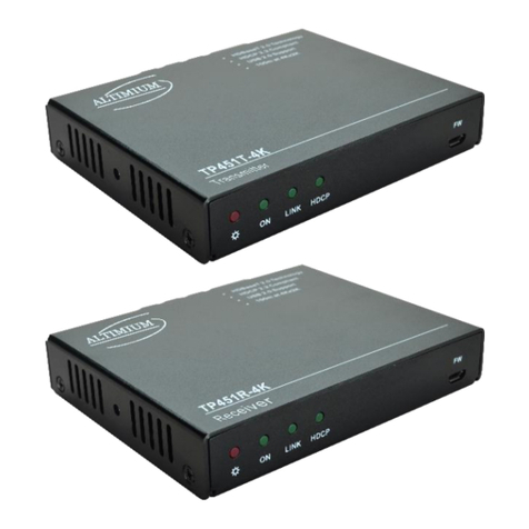Altimium TP451P-4K user manual